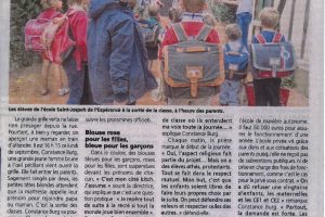 L&rsquo;école Saint-Joseph l&rsquo;Espérance a fait sa rentrée